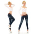 Red Seventy Dark Blue Skinny Jeans - WT195